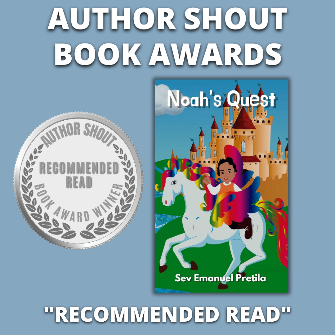 Noah’s Quest® is a 7th Annual Author Shout Book Awards Recommended Read Winner